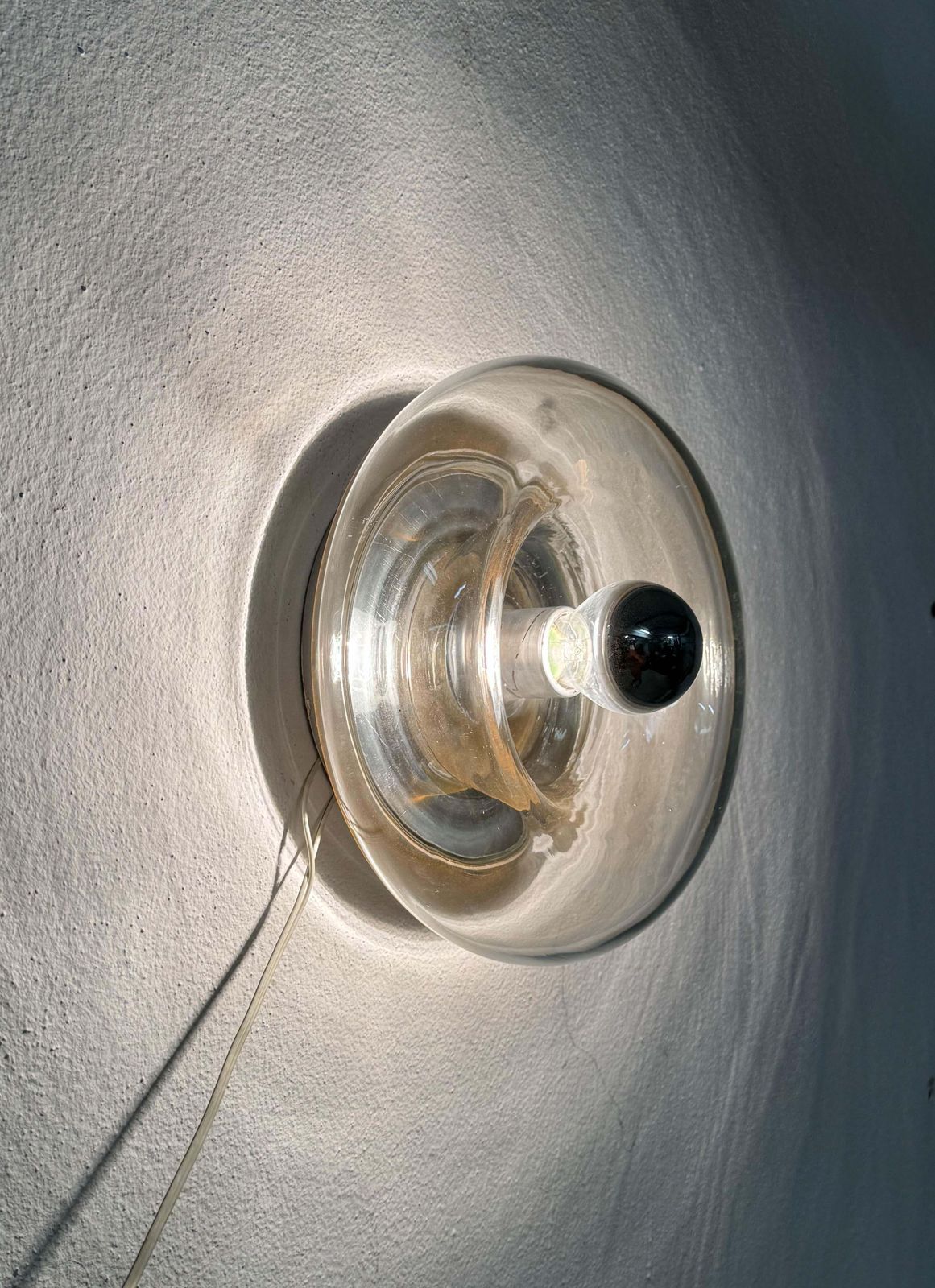 Mid Century Doria Handblown Flush Mounts Or Wall Lamps photo buy