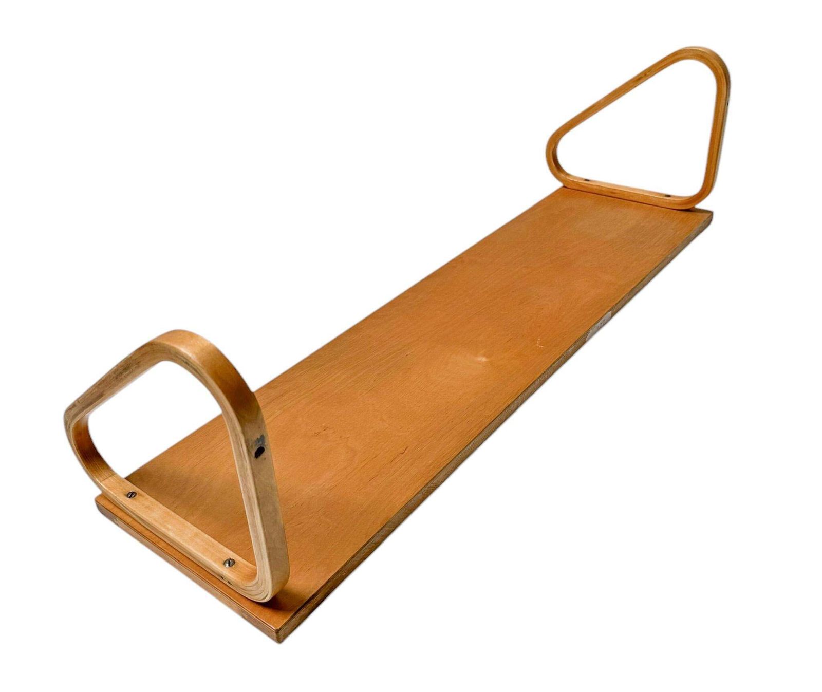 Mid Century Modern 112b Wall Shelf By Alvar Aalto For Artek, 1950/1960s photo for sale