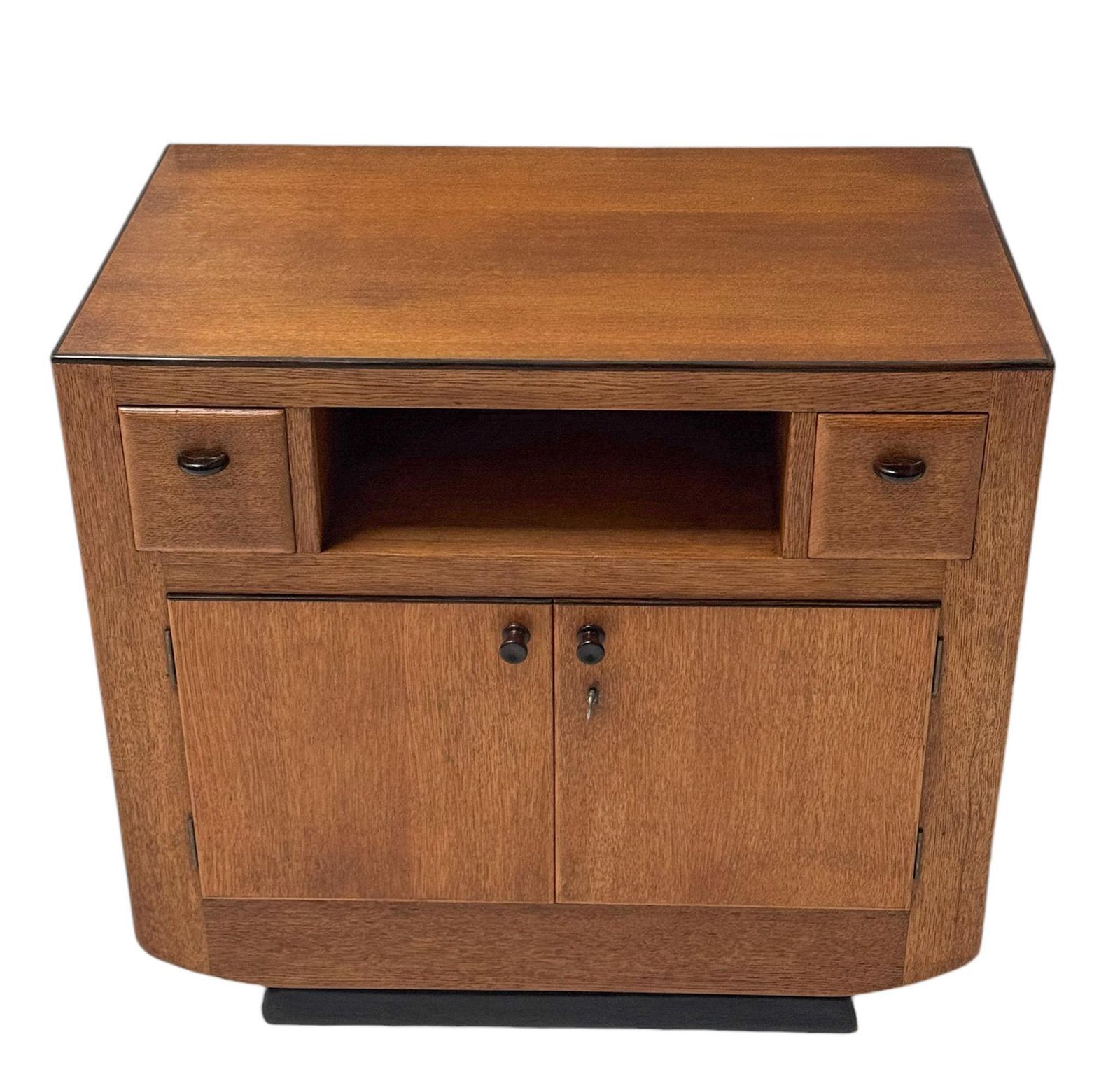 Furniture Art Deco Amsterdamse School Cabinet With Drawers By Piet Kramer, 1930s photo