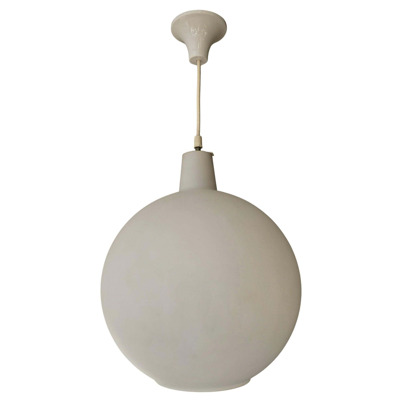 Elegant Scandinavian Pendant Light In The Style Of Louis Poulsen, 1960s photo for sale