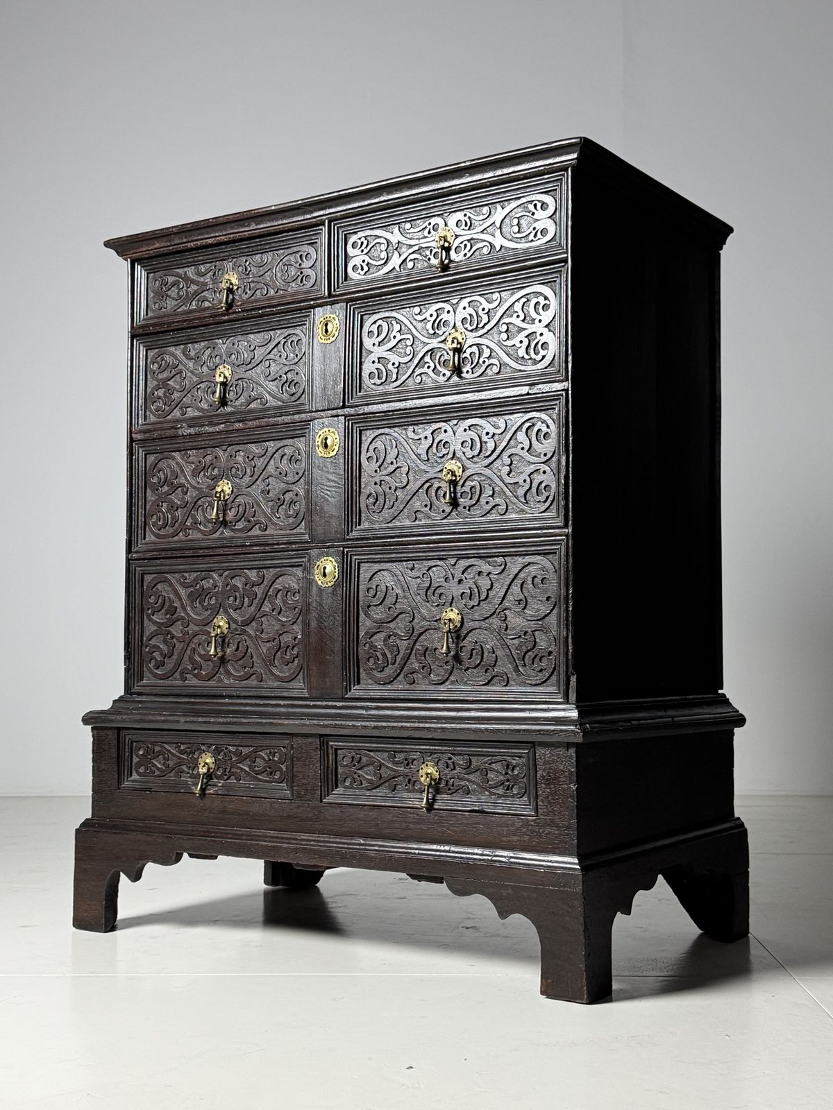 photo for sale English Chest Of Drawers 19th Century Oak
