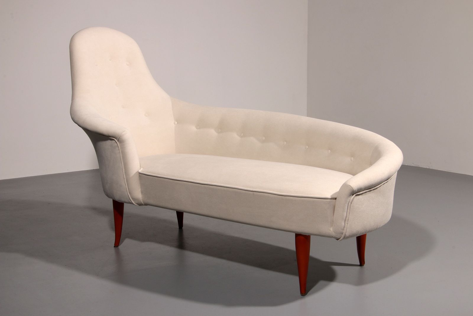 Chaise Lounge By Kerstin Hörlin Holmquist For Nordiska Kompaniet, 1950s photo vinterior