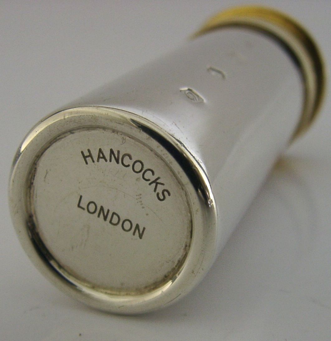 Rare Sterling Silver Cartridge Butt Marker 1988 Shooting Hunting 102g Hancocks photo vintage