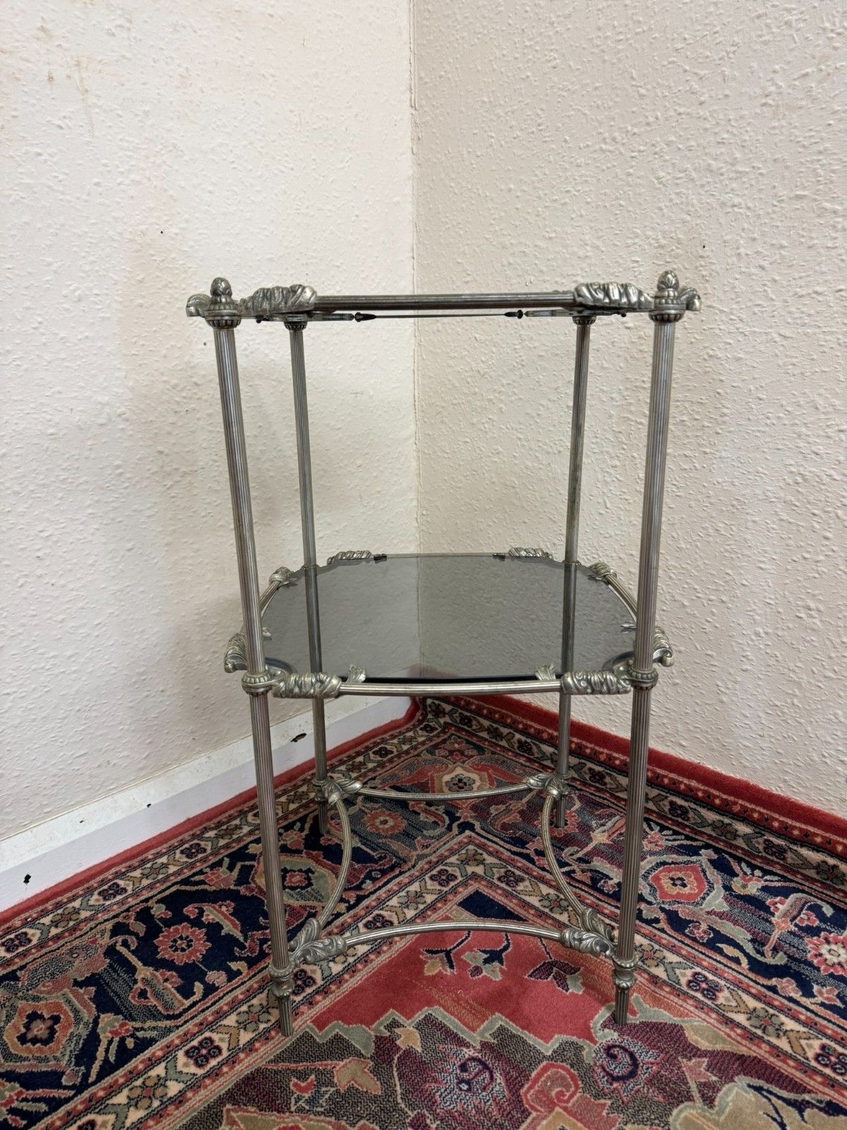 Fabulous Quality French Metal Accent Table Circa 1930 photo furniture