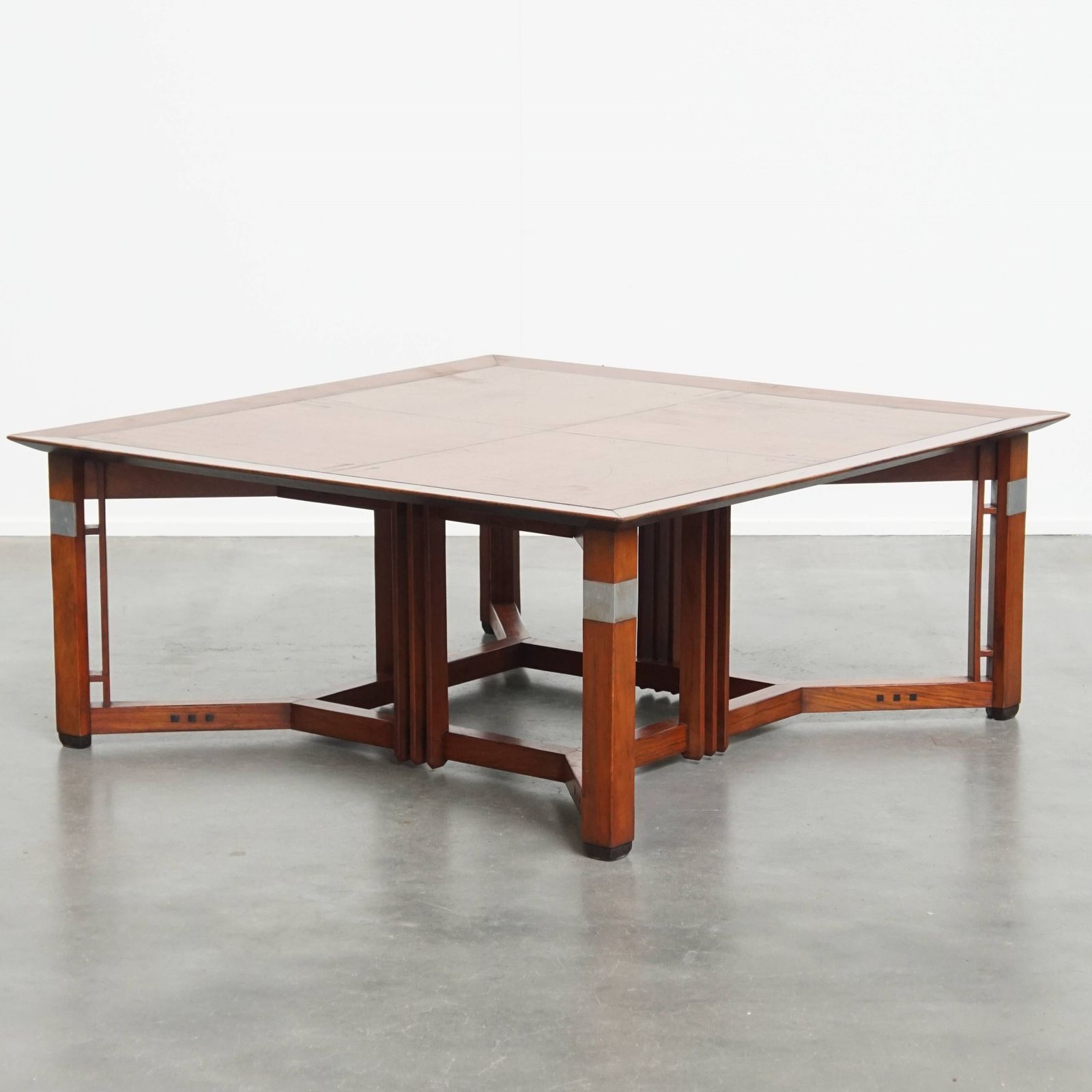 Large Square Art Deco Coffee Table
