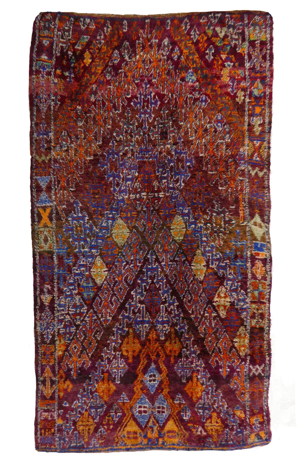 Midcentury Moroccan Zayane Rug