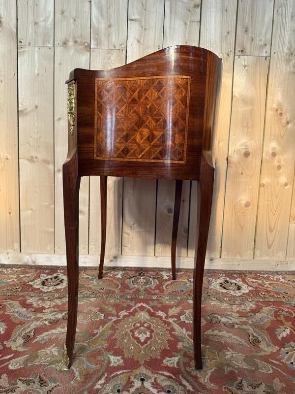 Bureau De Dame   Bonheur Du Jour Style Transition En Marqueterie photo 900.0