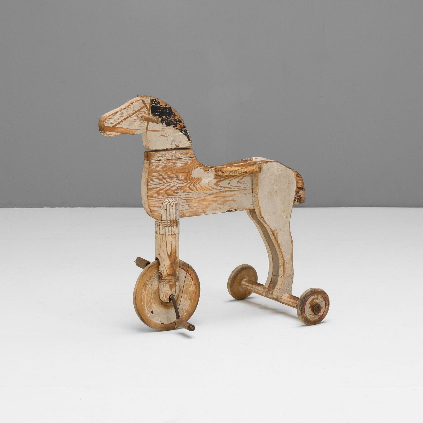 Swedish Toy Horse, 1900s, Pine