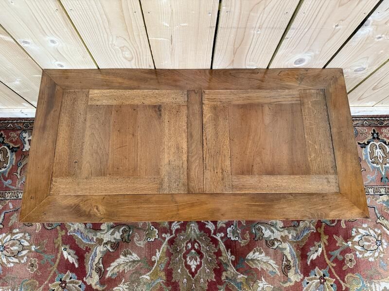 Table Basse Pieds Fonte Et Plateau Bois Parquet photo buy