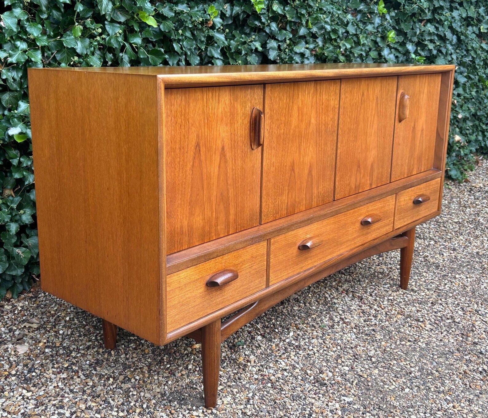 Vintage G Plan Mid Century Teak Sideboard photo Furniture