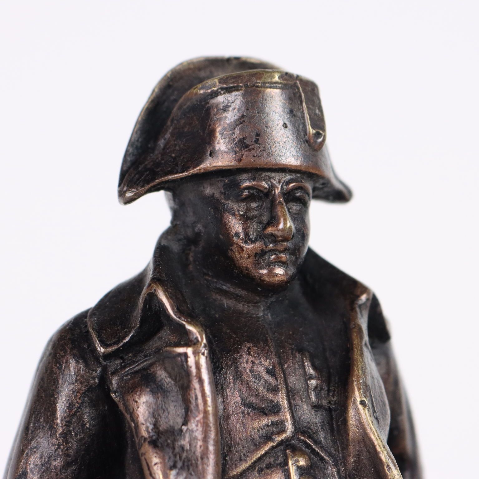 Antique Bronze Sculpture Napoleon France Mid XX Century photo for sale