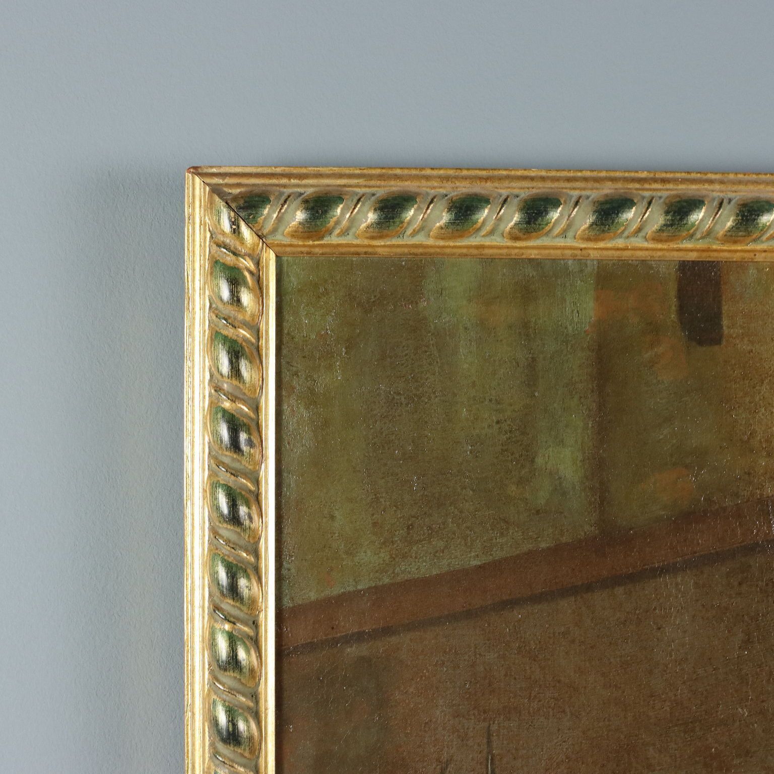 The Way Of The Cross Antique Painting Oil On Canvas XVII XVIII Century photo buy