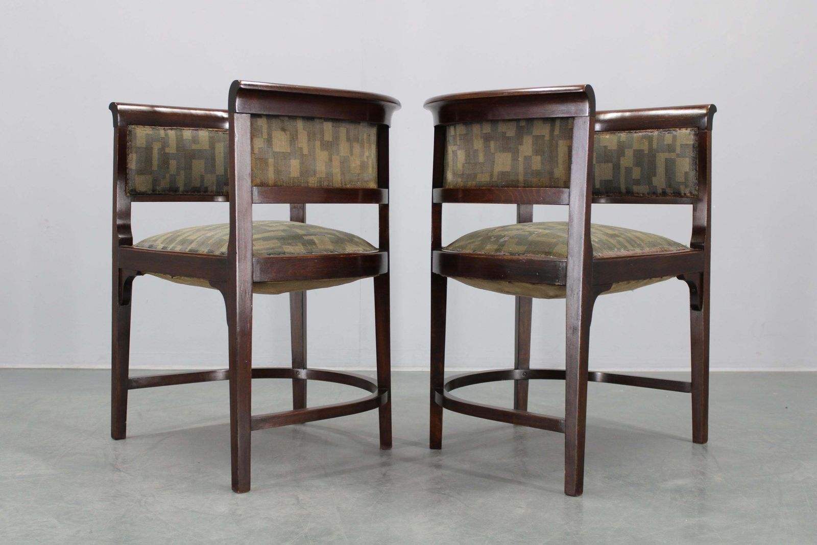 1920s Pair Of Bentwood Armchairs, Czechoslovakia photo 1408.0