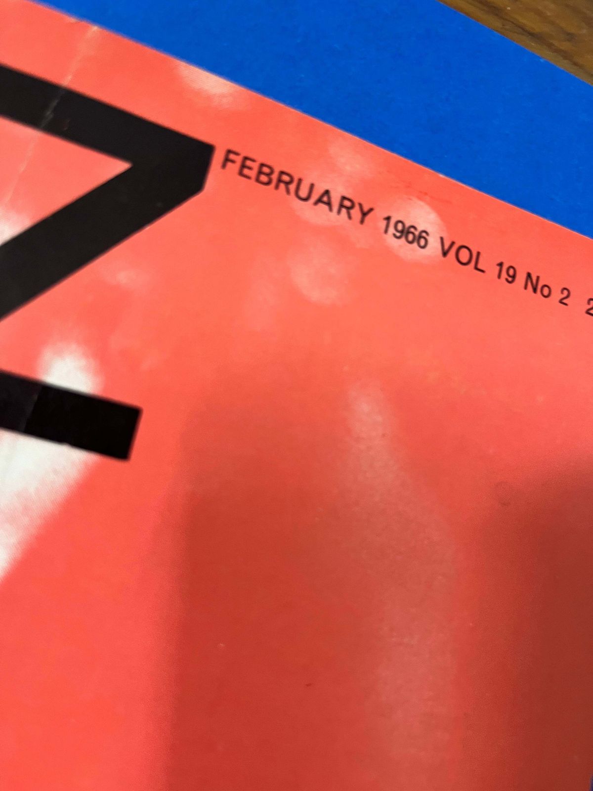 Vintage Jazz Journal Magazine Cover Artwork   1966 photo for sale