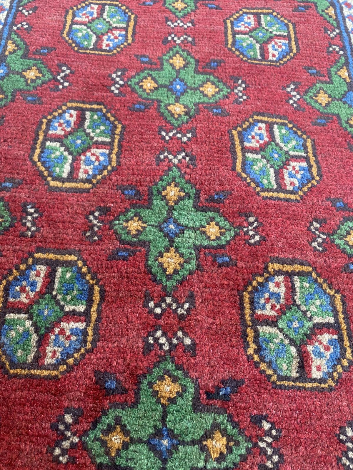 10 Ft Bokhara Tribal Turkmen Hallway Runner Rug photo 438.0