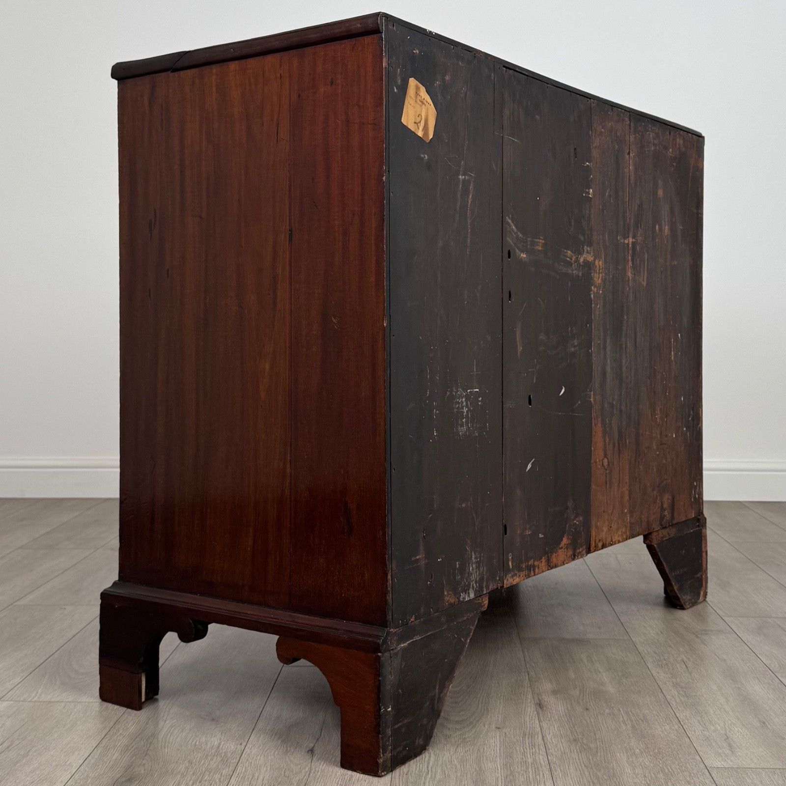 Antique 18th Century Good Quality Mahogany Chest Of Drawers photo Furniture