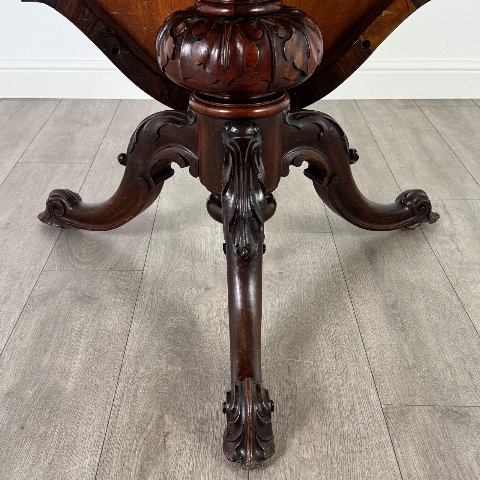 Antique 19th Century Good Quality Loo Table In Rosewood photo 825.0
