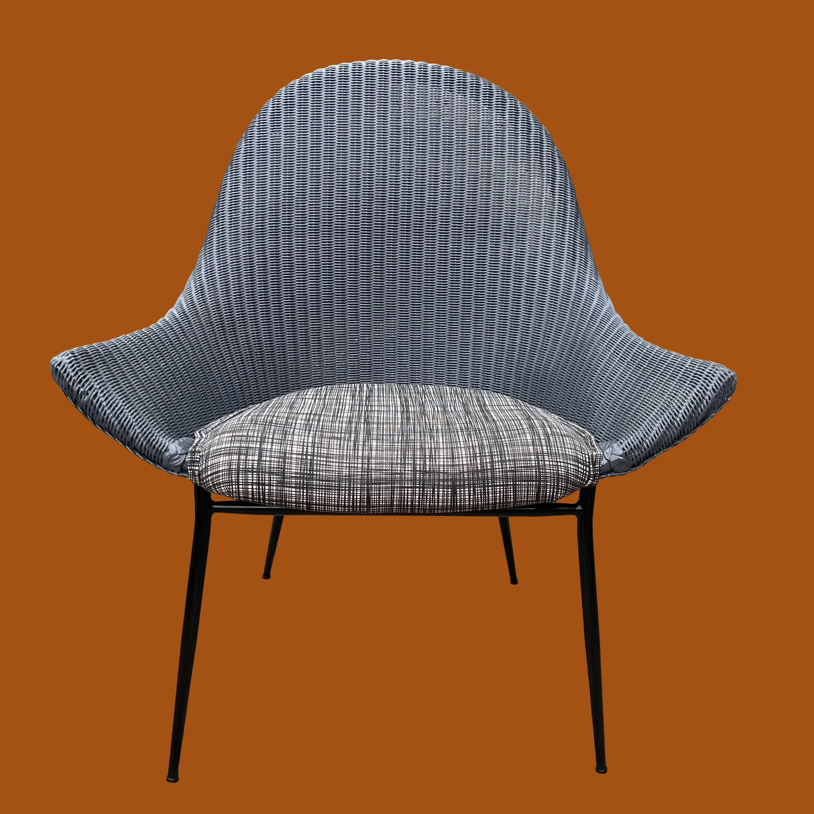 Atomic ‘Stingray’ Mid Century Lloyd Loom Chair photo buy
