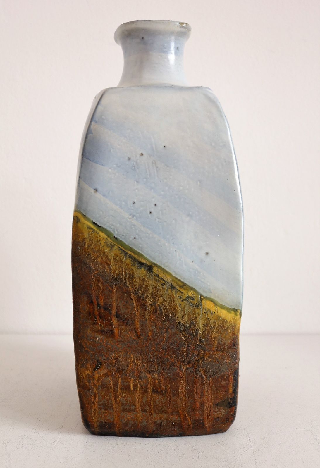 photo for sale Marcello Fantoni Italian Midcentury Ceramic Vase,  1960s