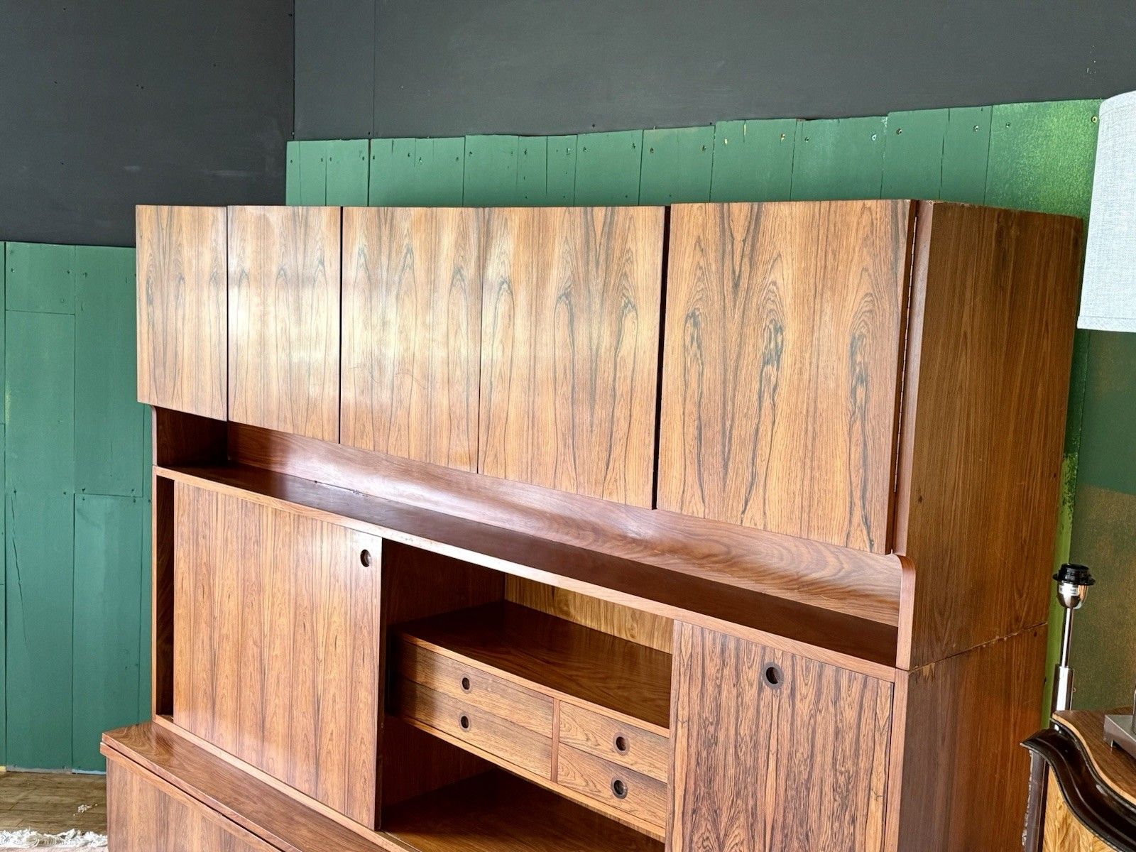 photo vinterior Mid Century Modern Robert Heritage For Archie Shine Wall Unit Retailed By Heals