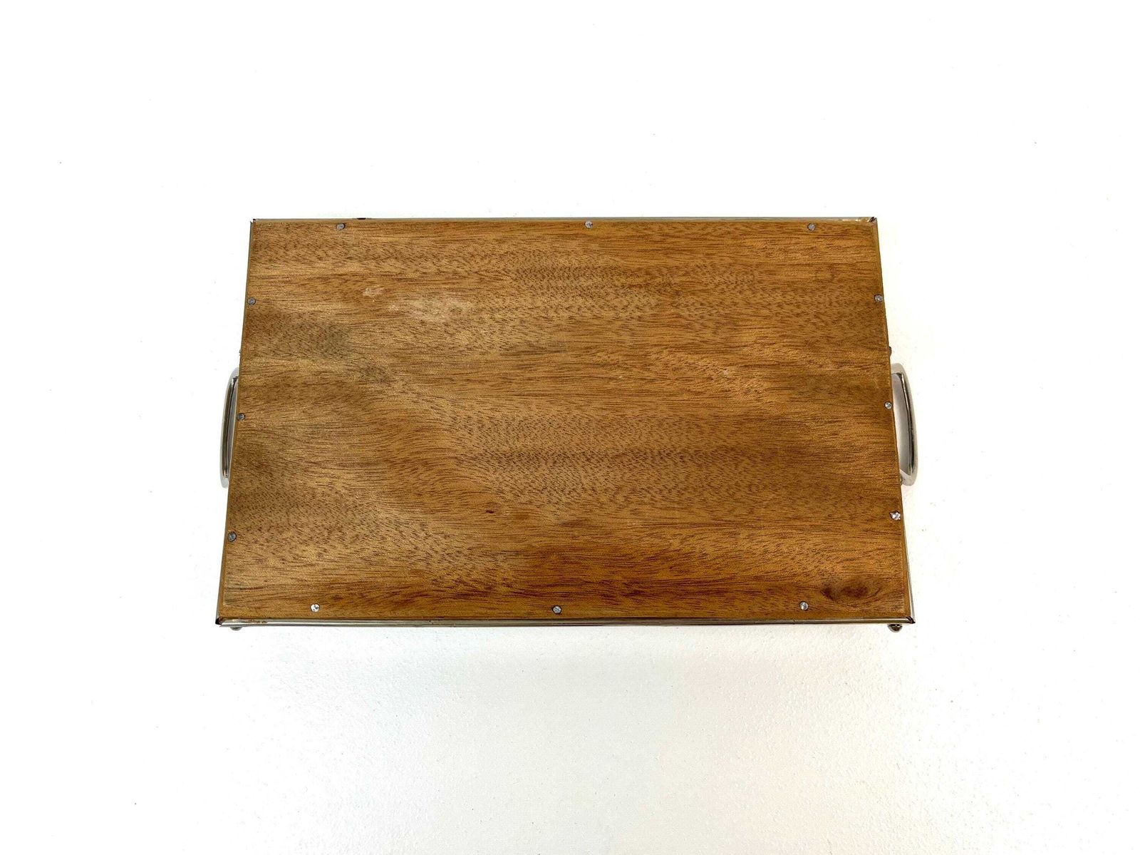 Rare Small Bauhaus Suprematism Art Deco Cocktail Serving Tray By Morris Hirshfield photo vinterior