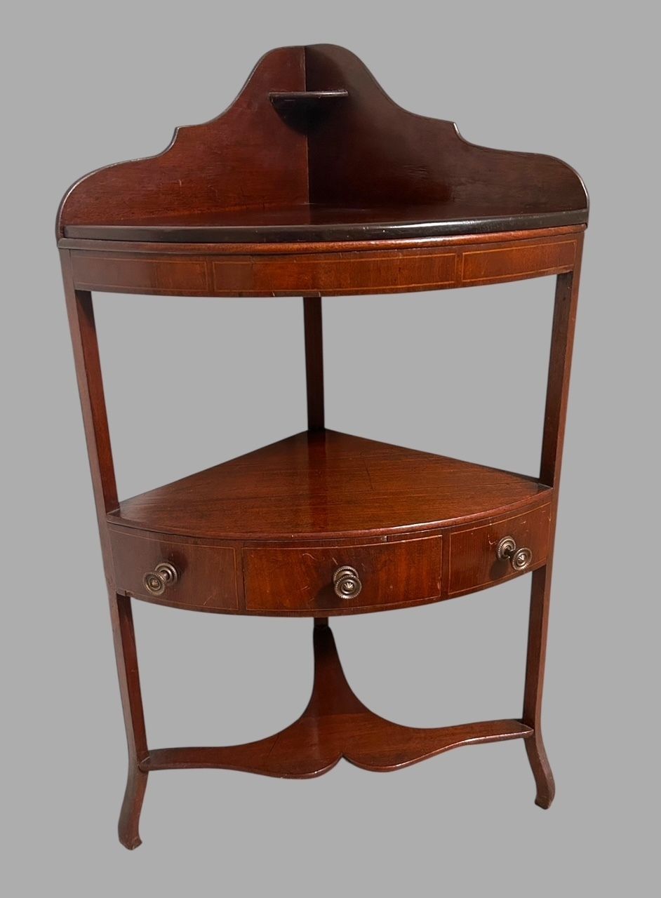 Late Georgian Corner Wash Stand