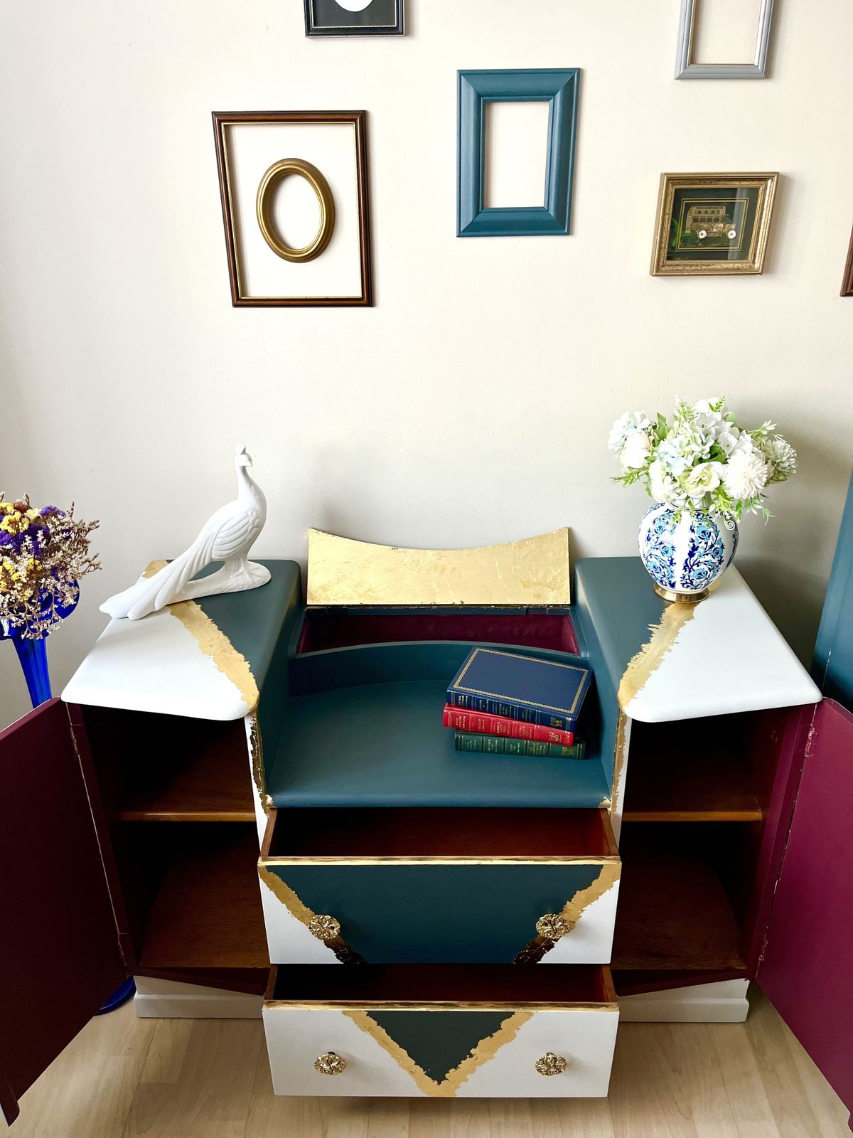 Unique Art Deco Dresser, Chest Of Drawers photo 487.0