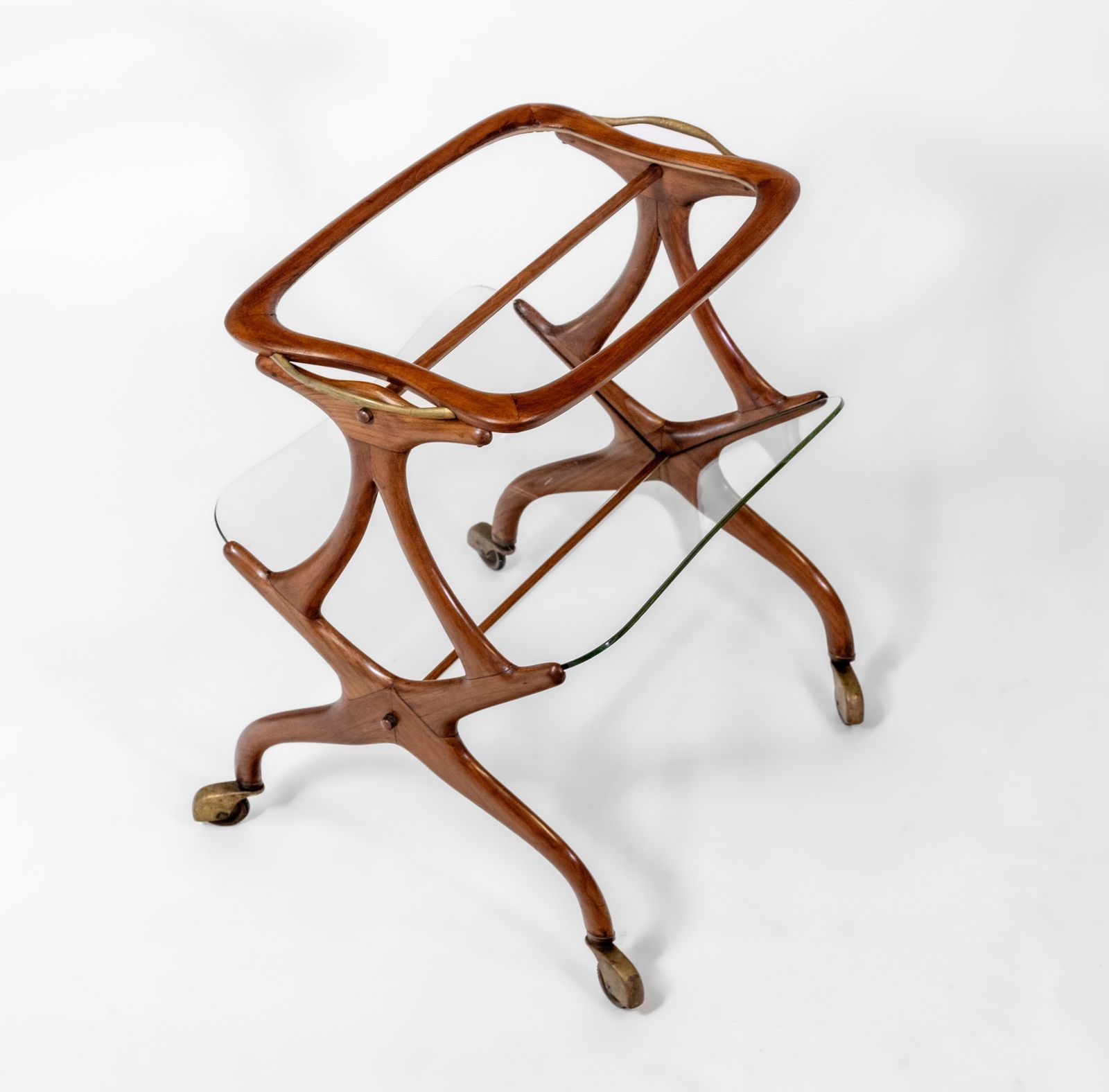 photo buy Mid Century Italian Cesare Lacca Bar Cart Trolley