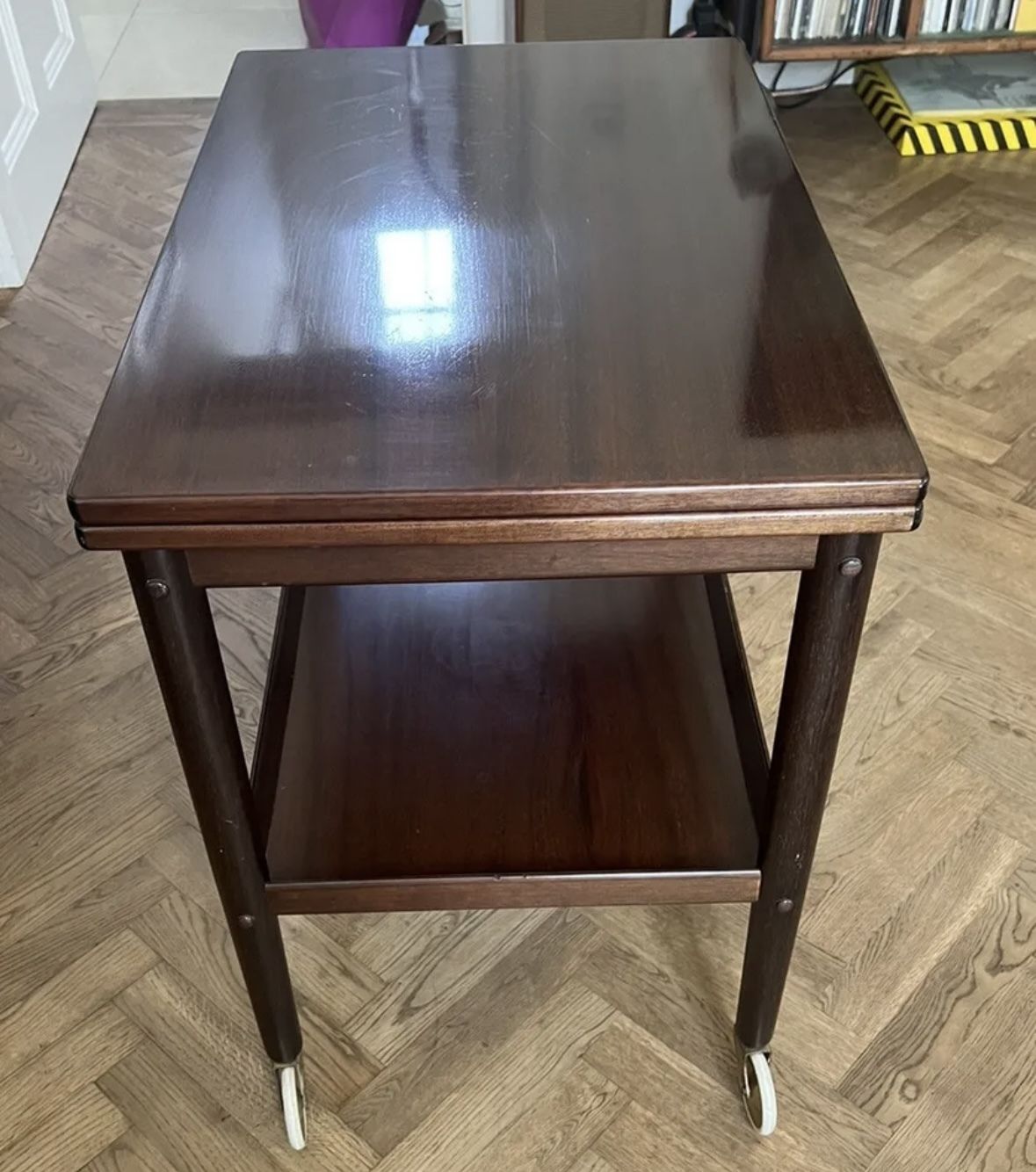Danish Serving Trolley By Ole Wanscher For P. Jeppensens Mobelfabrik, 1960s