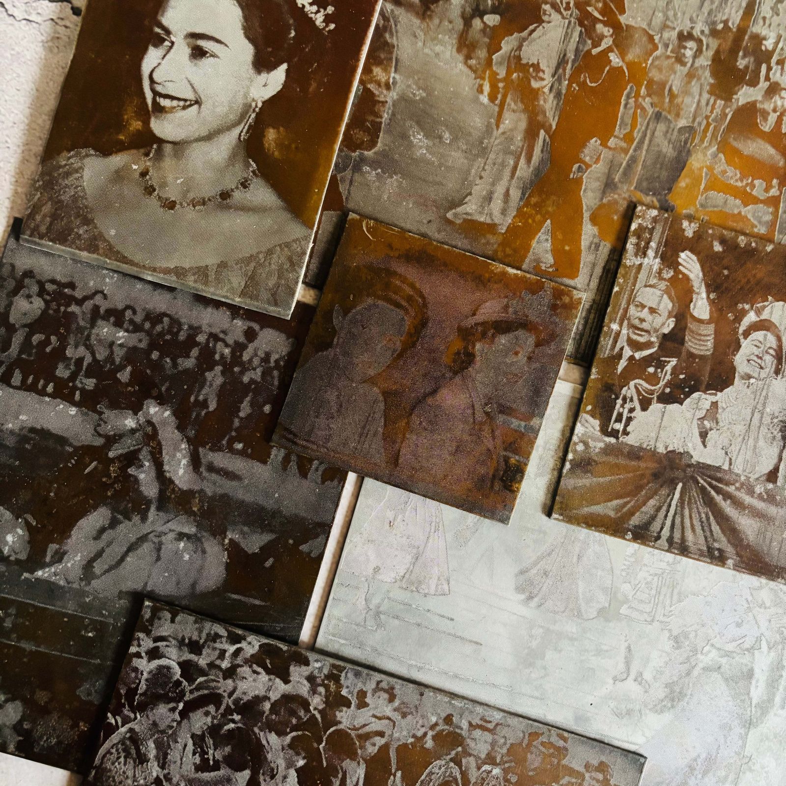 Vintage Royal Printing Plates photo for sale