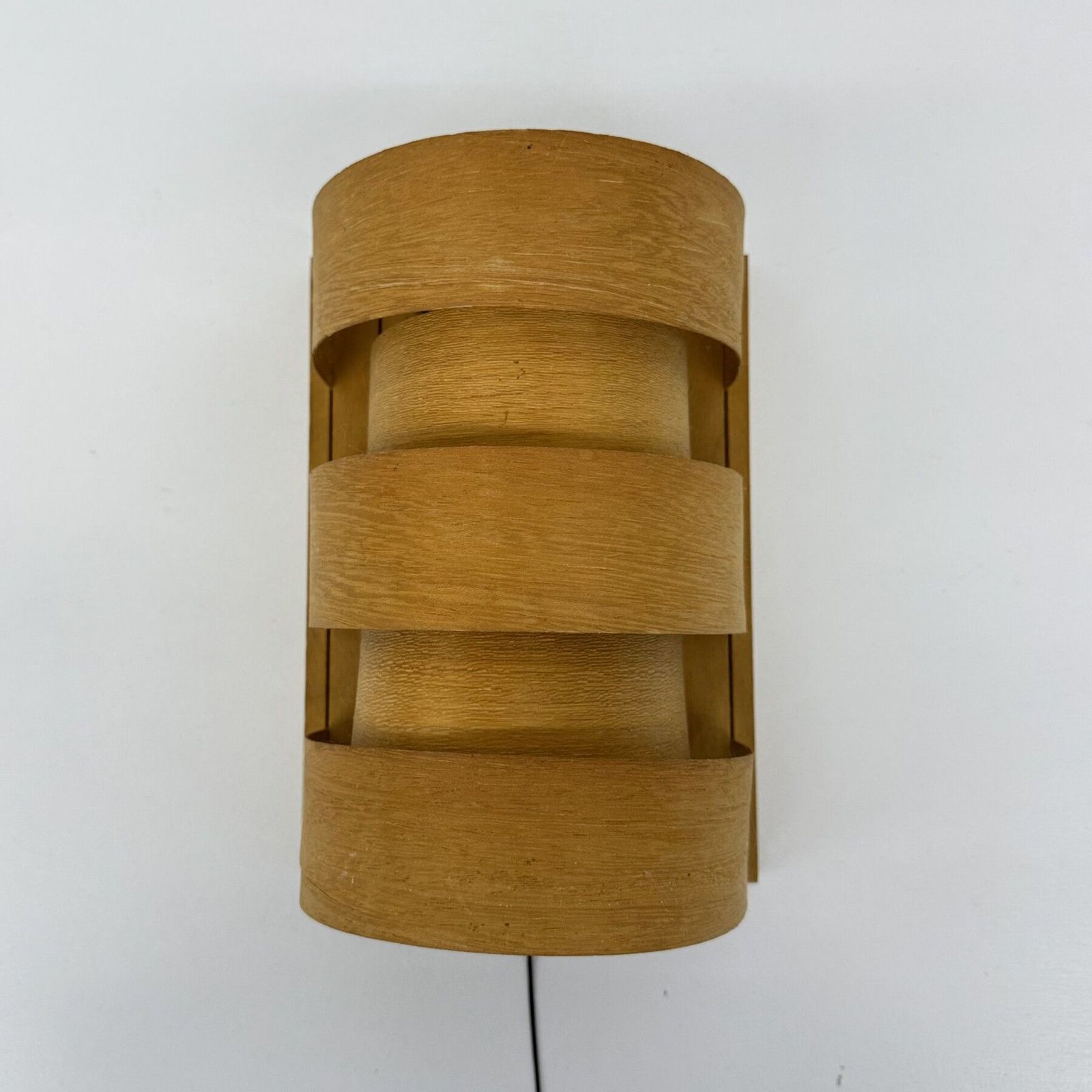 Verlichting Scandinavian Modern Wandlamp Van Grenenhout Door Hans Agne Jakobsson Voor Markaryd, Zweden, Jaren 1960 photo