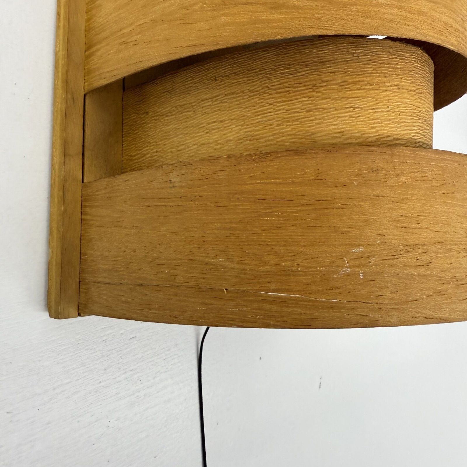 photo vinterior Scandinavian Modern Pine Wall Light By Hans Agne Jakobsson For Markaryd, Sweden, 1960s
