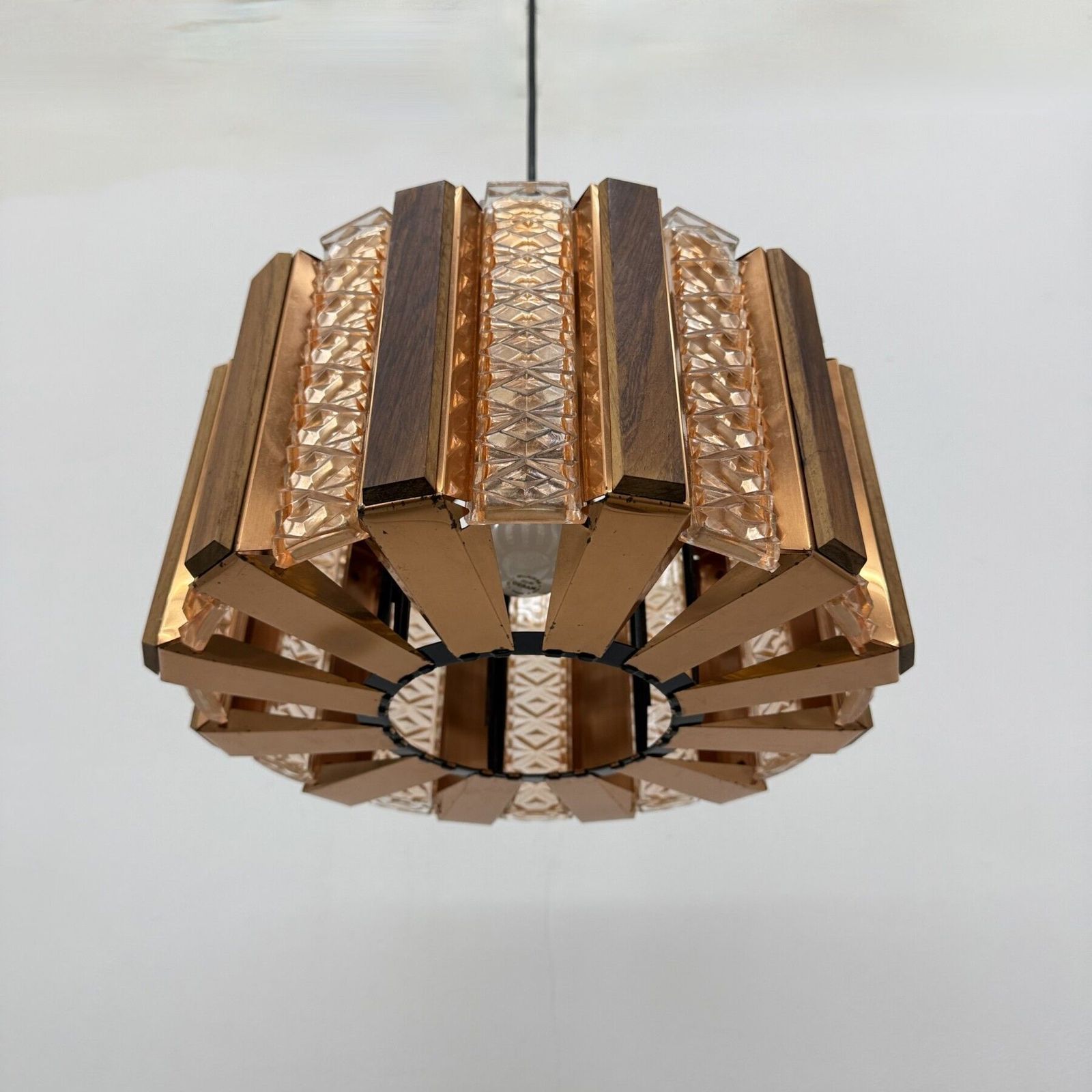 photo for sale Danish Pendant Lamp By Werner Schou For Coronell Elektro, 1960s