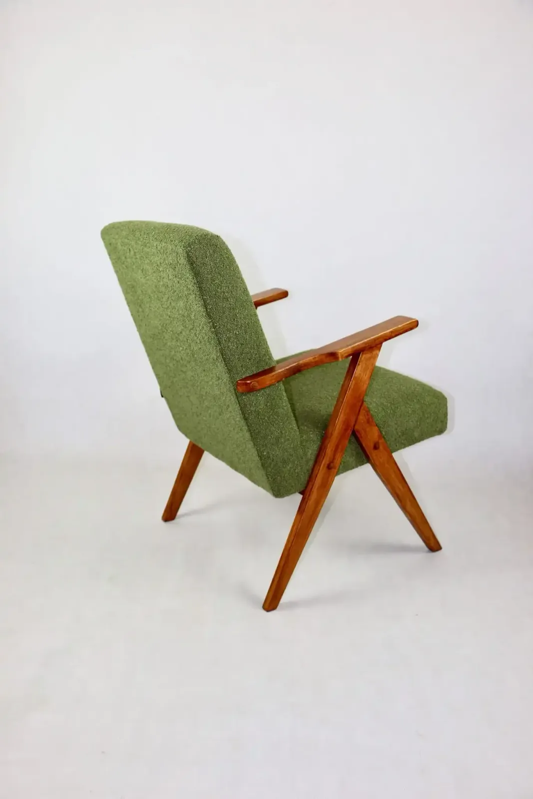 Armchair Like Armchair Puchała Boucle Green photo buy