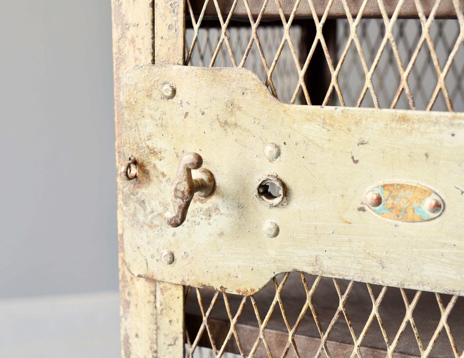 Industrial Factory Cabinet By Walls Ltd Circa 1910 photo furniture