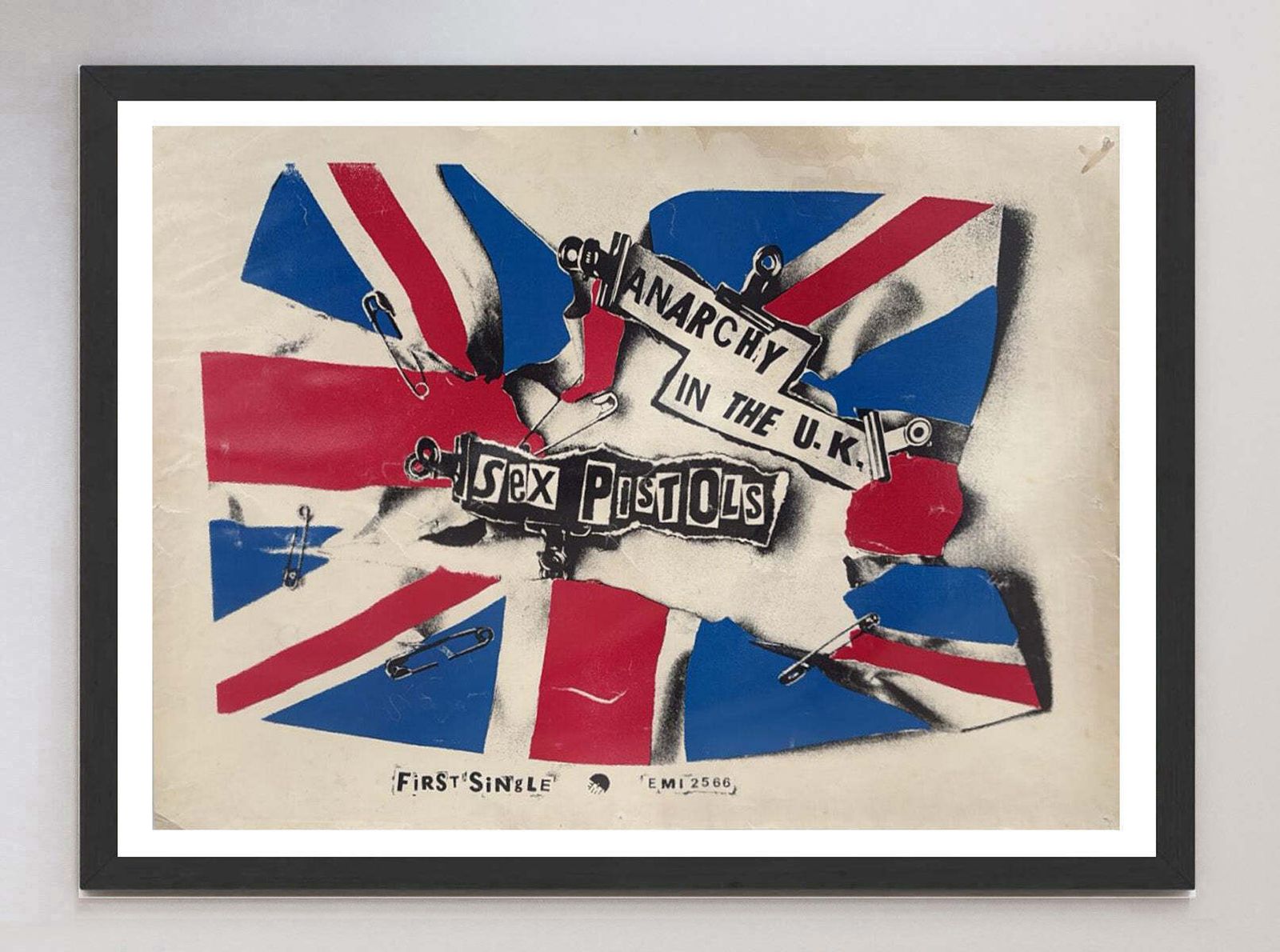 Sex Pistols   Anarchy In The U.K. Original Vintage Poster photo furniture