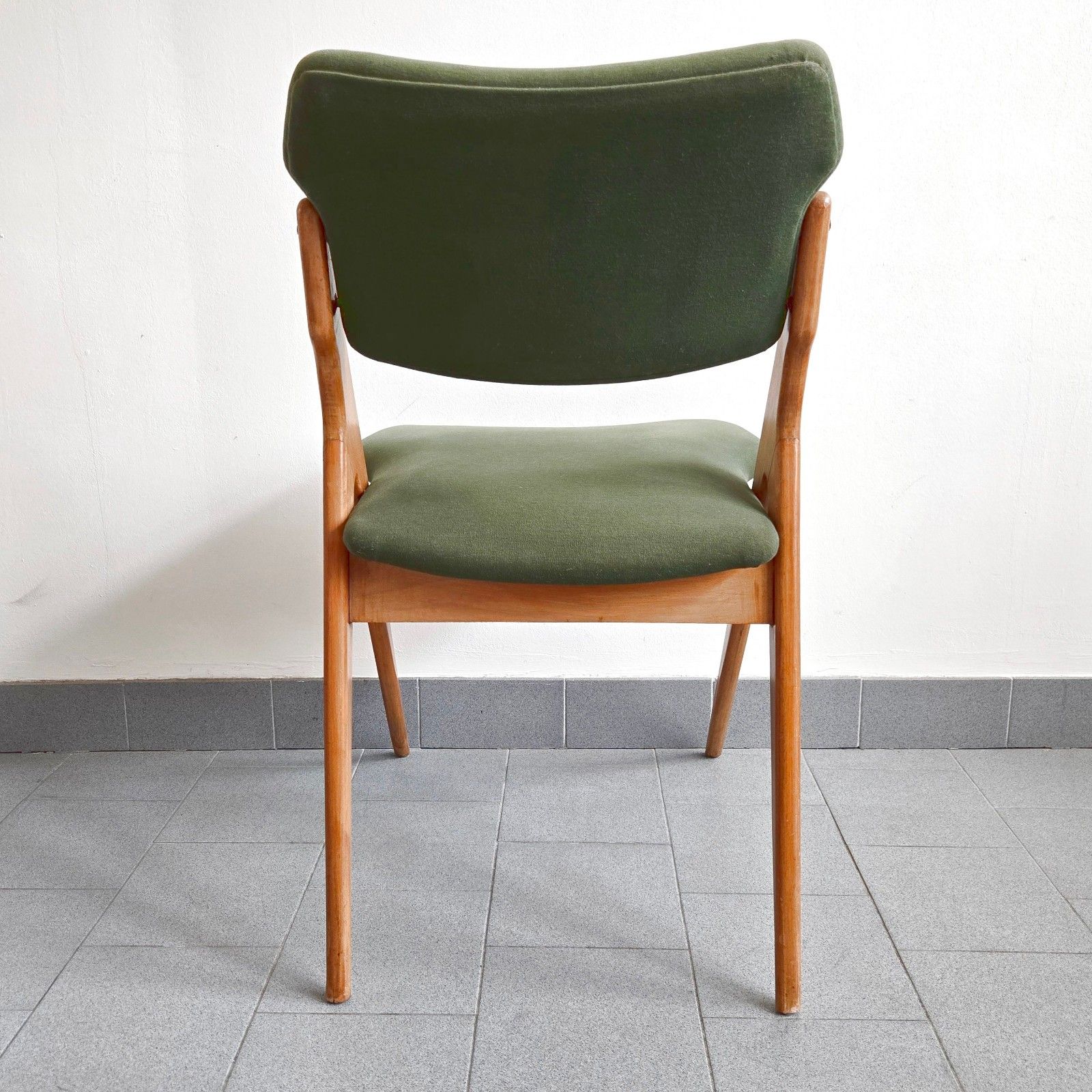 photo buy Vintage 1950 Feet Compass Chair Gerard Guermonprez Edition Godfrid 50s 1950s