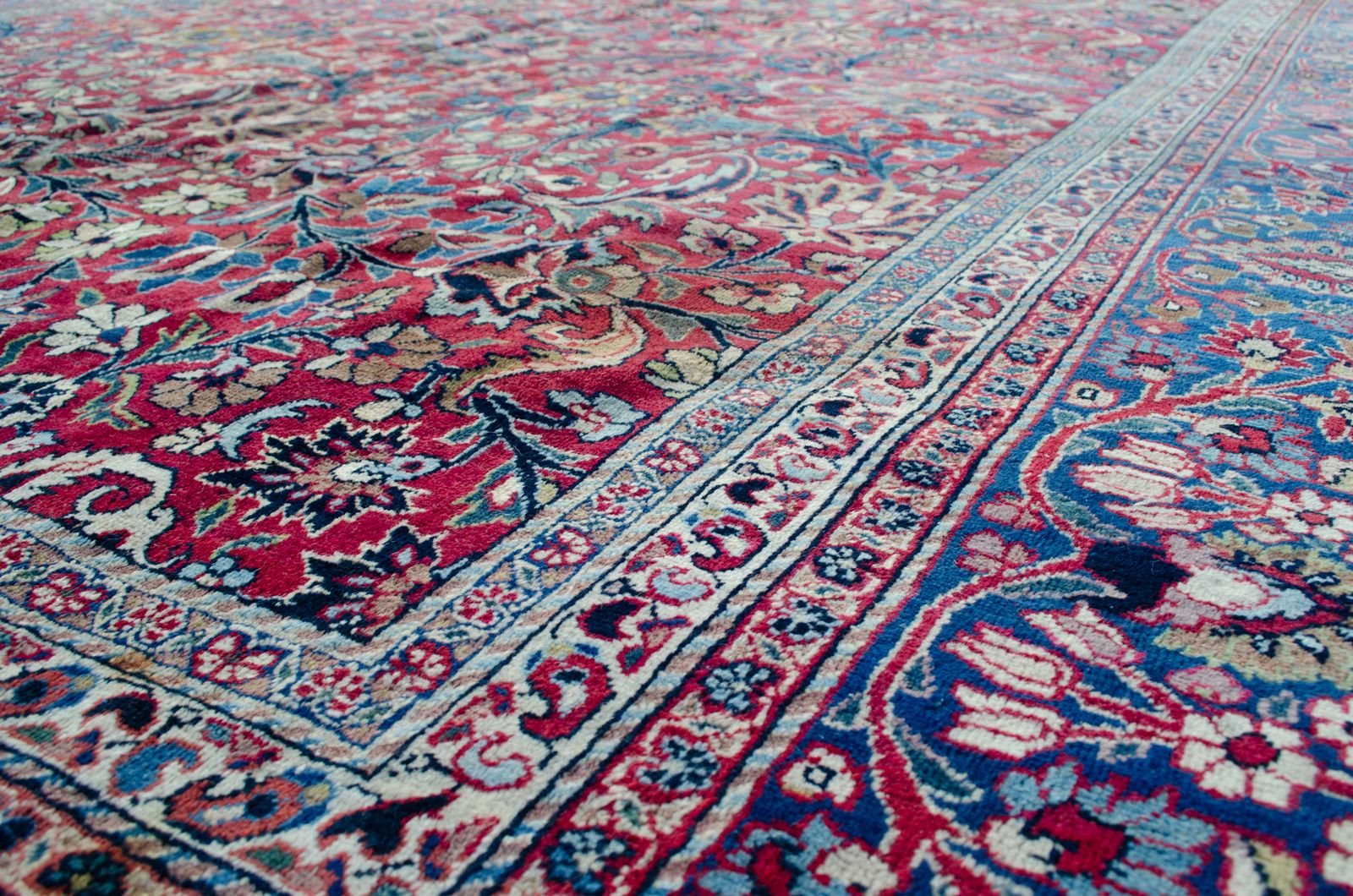 Antique Mashad Carpet 422x300cm photo 4500.0