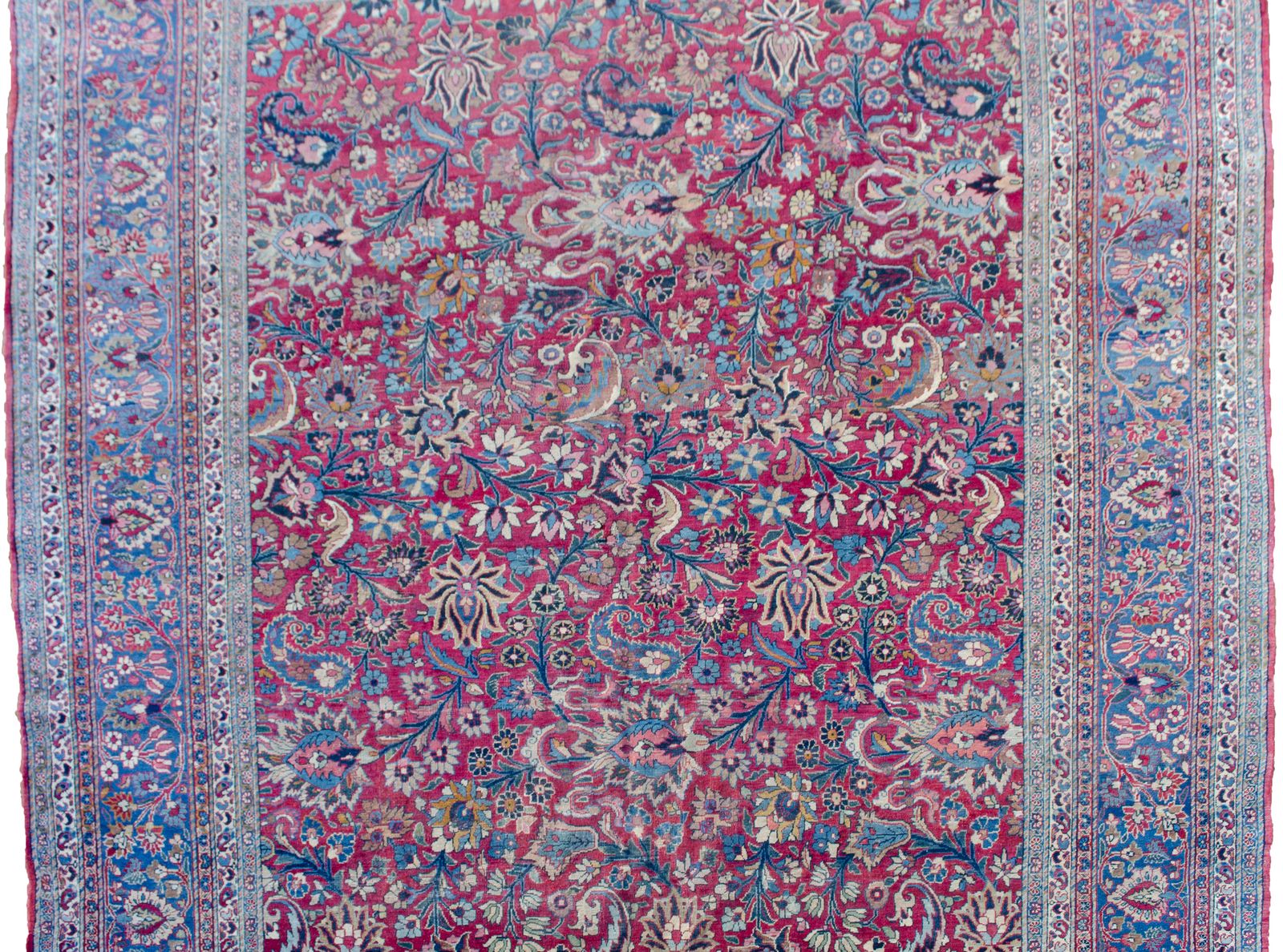 Antique Mashad Carpet 422x300cm photo vinterior