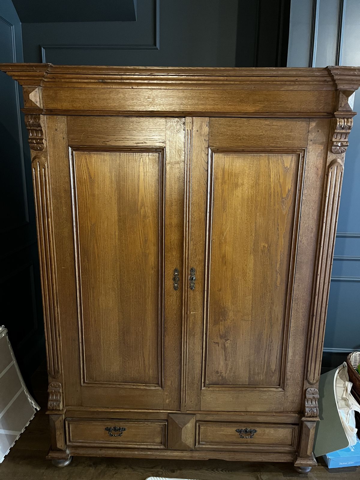 Antique French Armoire photo furniture