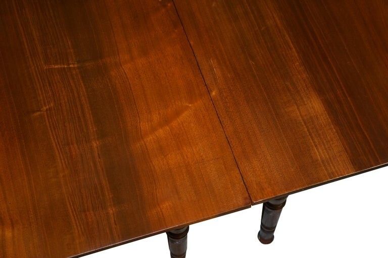 Rare Gillows Lancaster 1789 1795 George III American Walnut Dining Table photo vintage