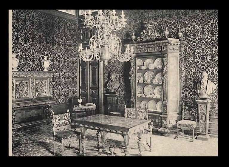 Rare Moses Michelangelo Guggenheim & Pauly Cie Et Venice Antique Carved Armoire photo furniture