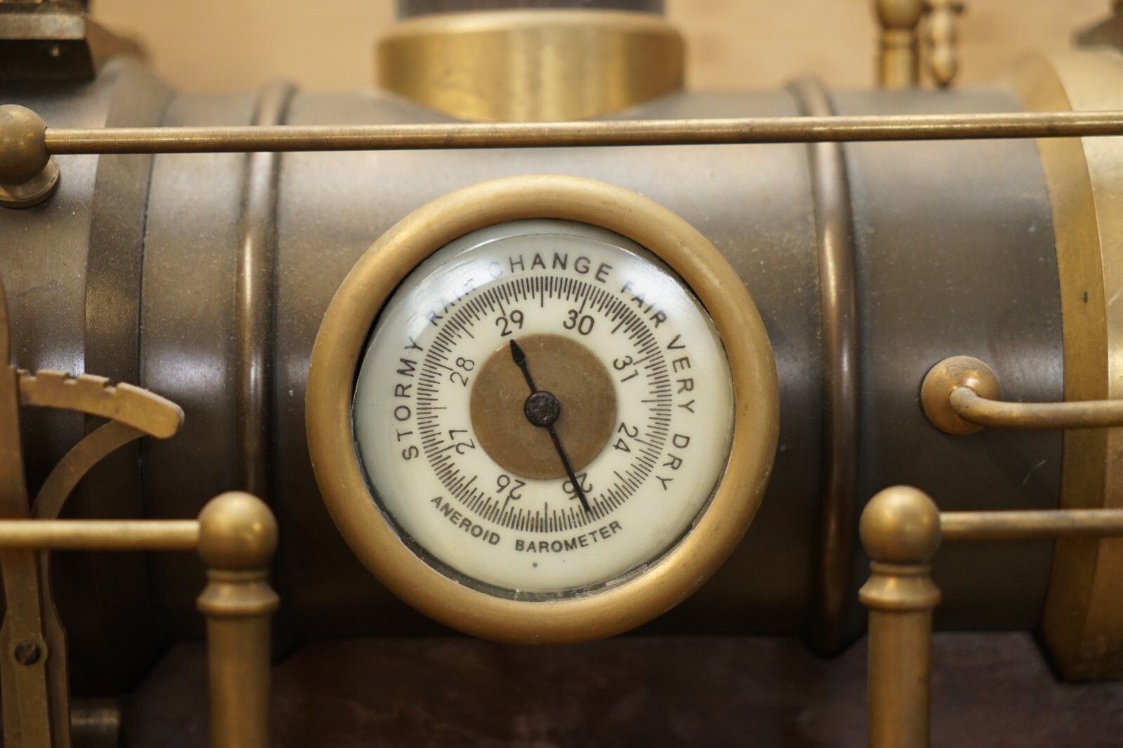 Fine Circa 1895 French Automaton Industrial Locomotive Moving Gilt Bronze Clock photo 105000.0