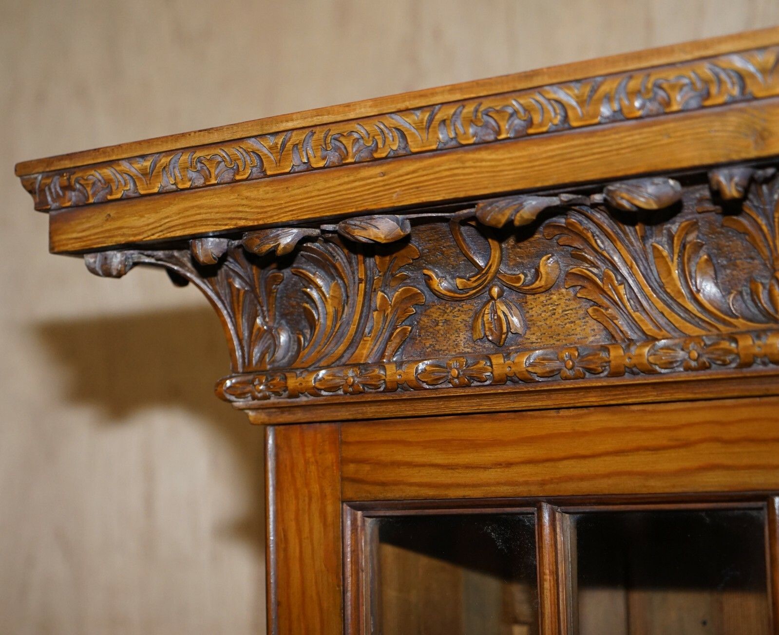 Very Important Antique Samuel Pepys 1666 Large Library Bookcase After Original photo vintage