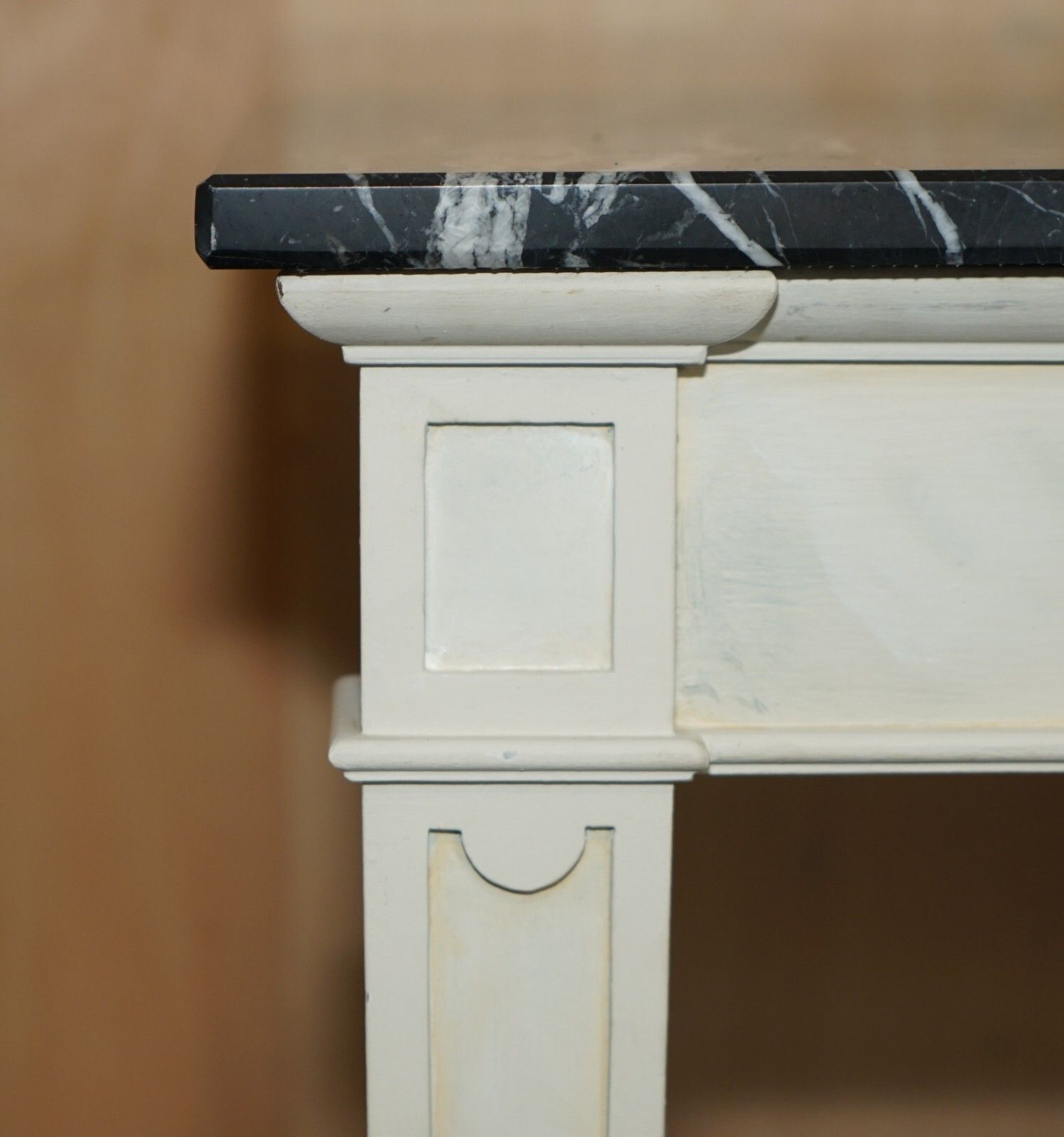 Princess Diana's Spencer House Important Pair Of Marble Topped Console Tables photo vintage