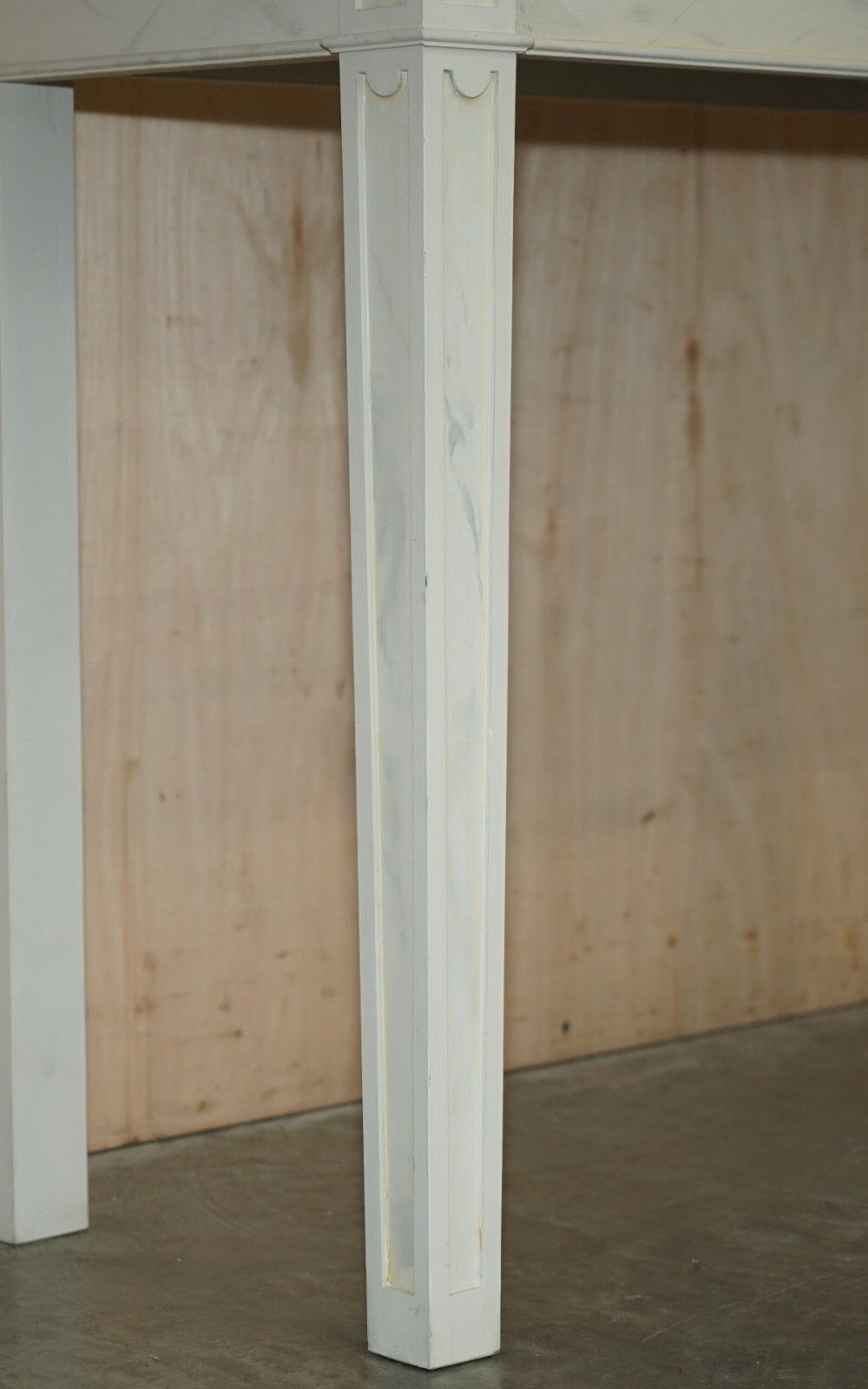 photo furniture Princess Diana's Spencer House Important Pair Of Marble Topped Console Tables