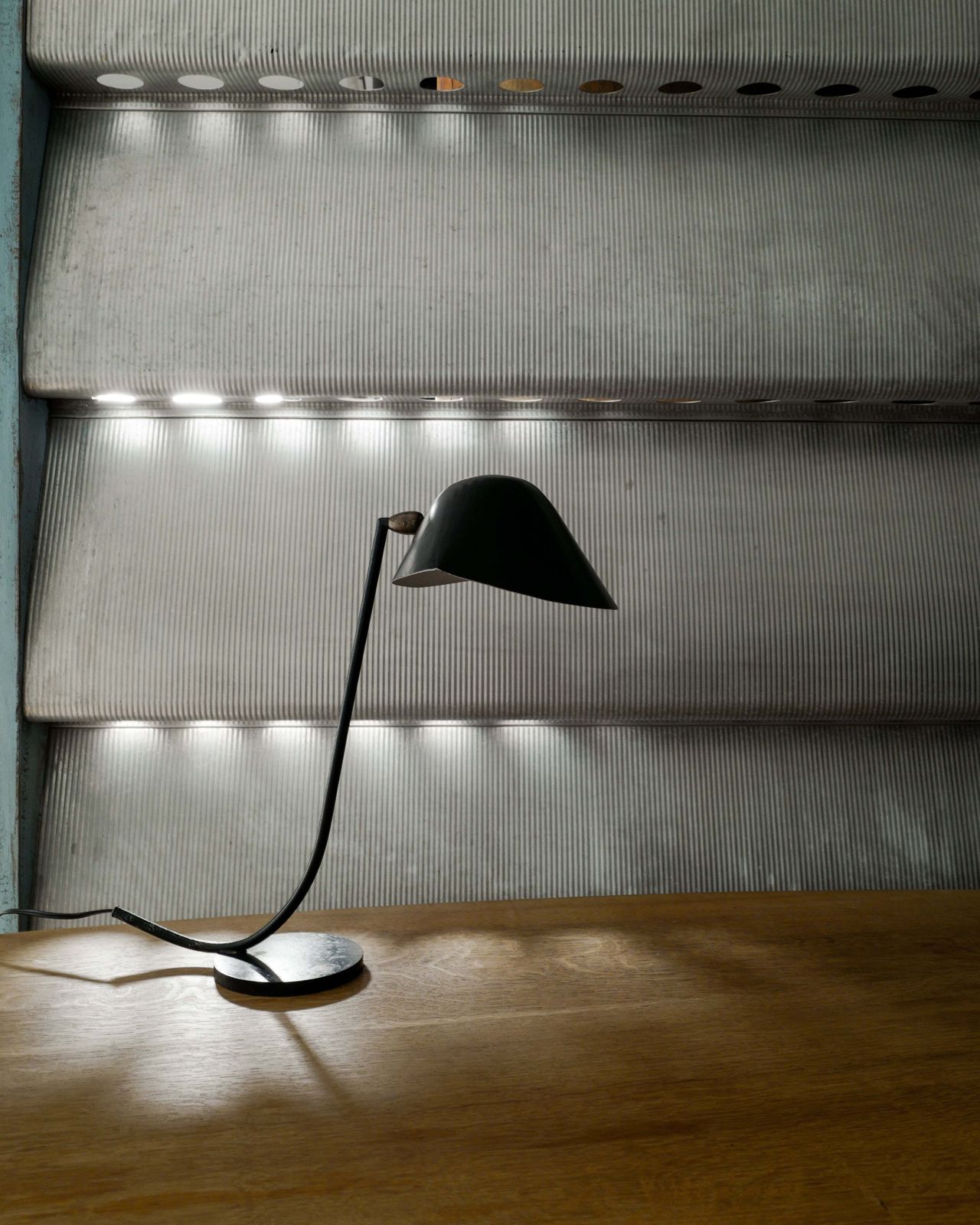 Serge Mouille "Antony" Table Lamp, 1950s