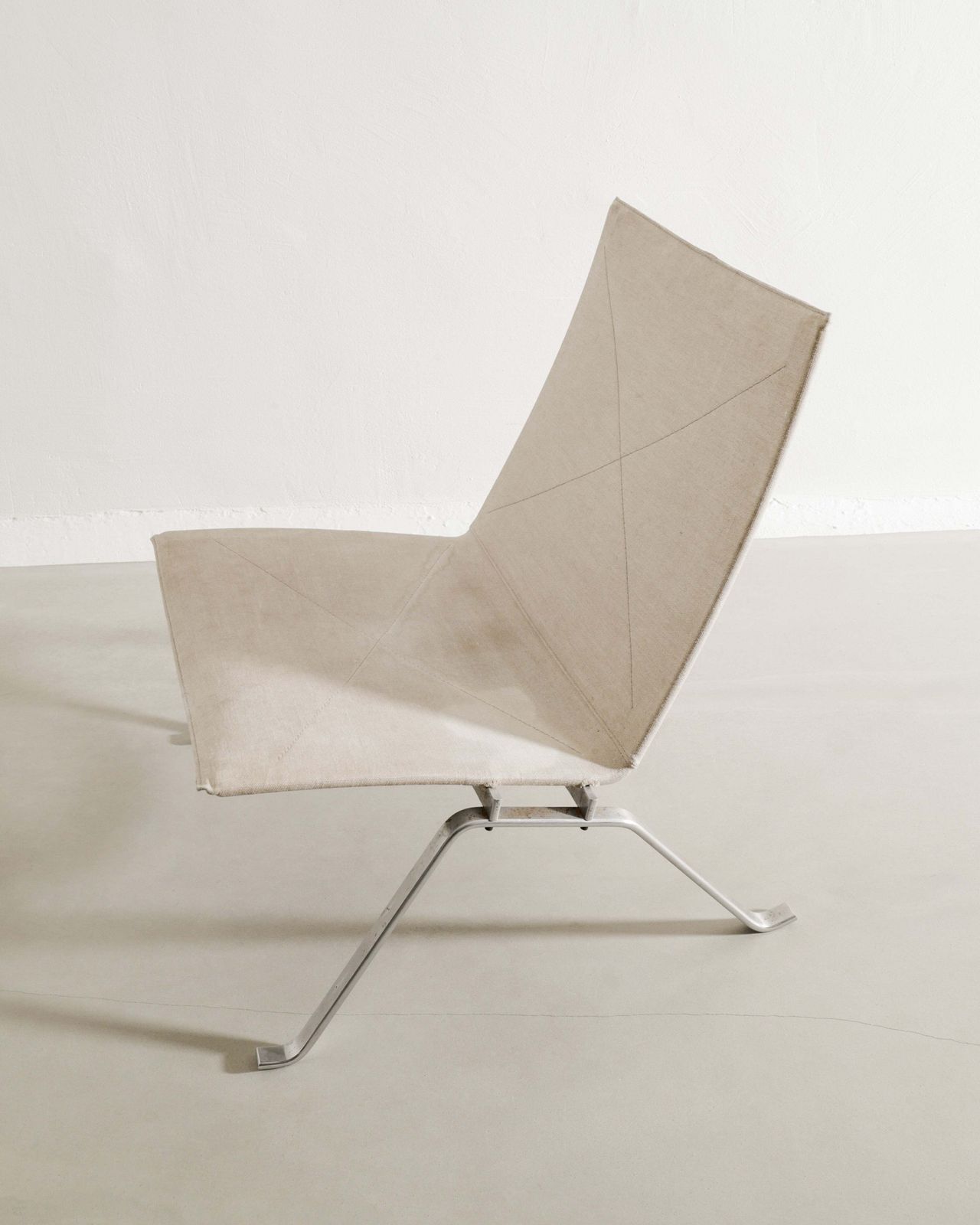 Poul Kjaerholm Pk22 Canvas Chair, 1990s photo 5000.0