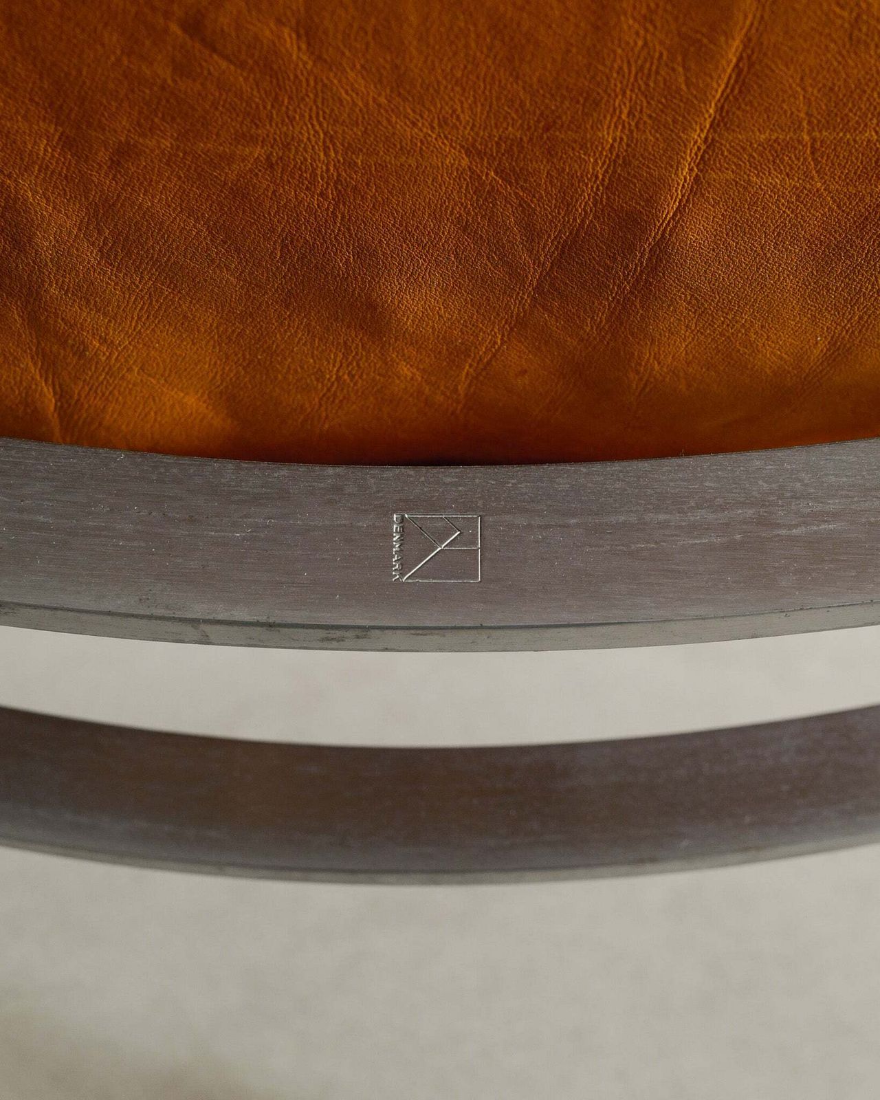 Danish Mid Century "Pk 22" Steel & Leather Easy Chairs By Poul Kjaerholm For E. Kold Christensen, 1960s photo vintage
