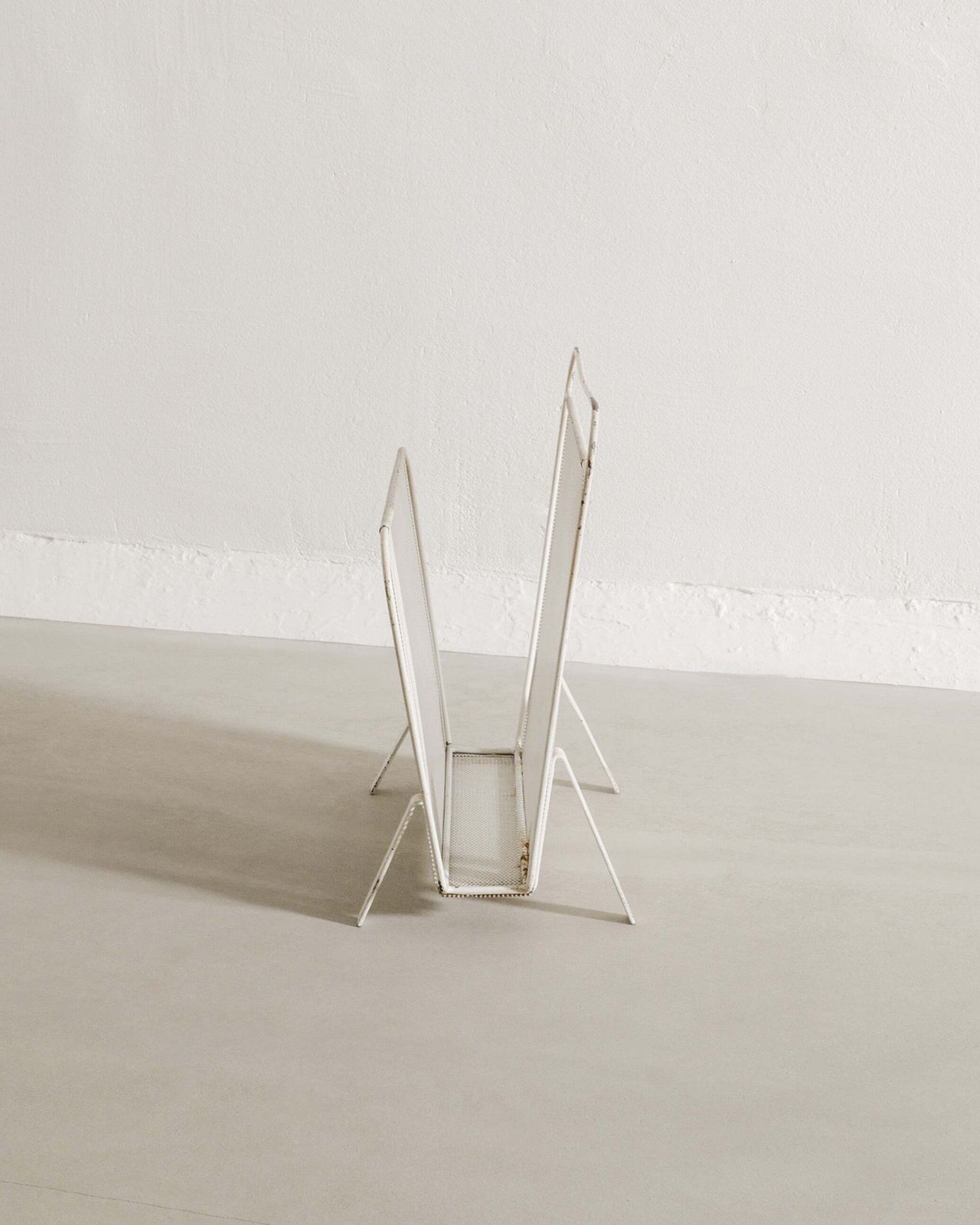 Mathieu Matégot Magazine Rack, 1950s photo furniture